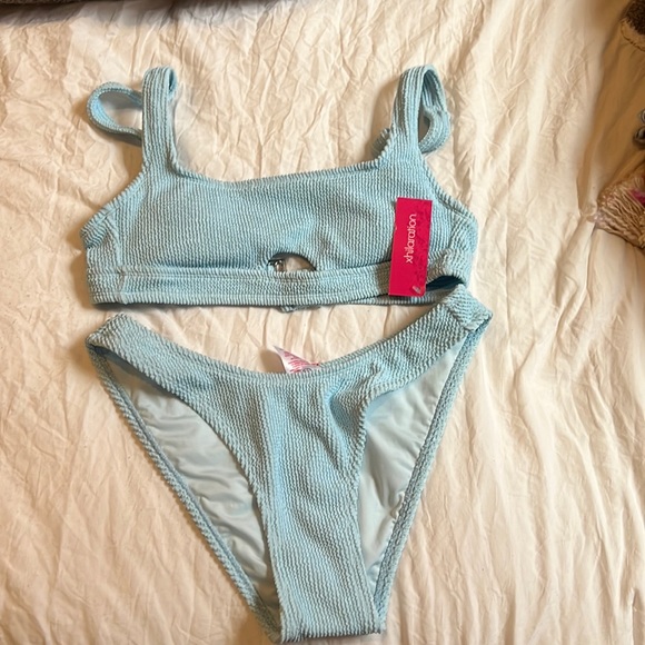 Xhilaration Swim Nwt Blue Bikini Poshmark